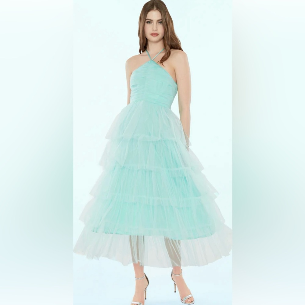 NWT LIKELY SHANE Gown Dress REVOLVE Tiered Tulle ~ Prom Dance Formal ~ paid $328